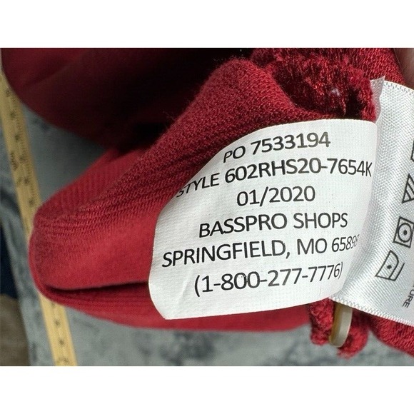 Lot of 2 REDHEAD Polo Shirt Short Sleeve Red & Blue Button Up Men Large preppy - Picture 8 of 15